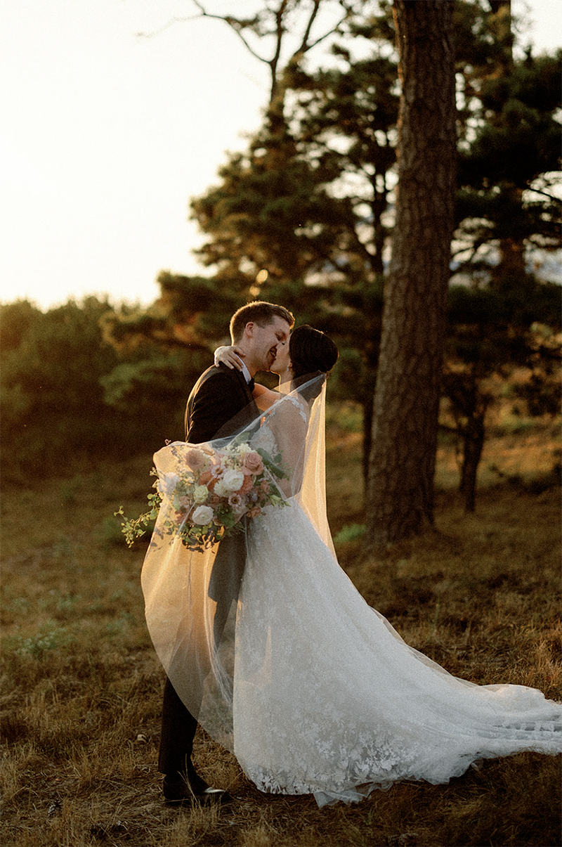 Leah & Rob wedding film still